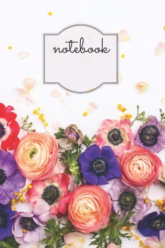 Beautiful Floral Notebook: 200 pages Composition Notebook College Ruled (Floral Notebooks)