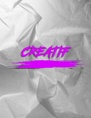CREATIF: Carnet de croquis | Cahier pour le dessin | Rédaction | Peinture | Esquisse | Aquarelle | Pour adultes, adolescents et enfants | Copain | ... | 120 pages | Grand Format (French Edition)