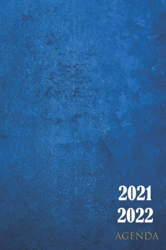 Agenda 2021 2022: settimanale A5, Maggio 2021 - Dicembre 2022 , Agenda 21 - 22 giornaliera , Organizator mensile per 2 Anni , Pianificatore, Calendario, Diario , blu (Italian Edition)