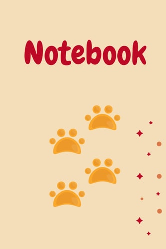 Notebook: Lined journal Notebook | Cute funny Cat design notebook | 6"x"9 inches - 120 pages | Notebook gift for kids to write in