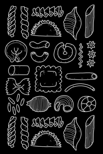 Pasta: Dot Grid Journal Notebook (6x9 inches) with 120 Pages
