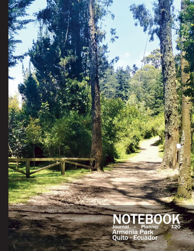 Notebook Armenia Park Write and Composition Book, Journal, Planner (8. 5 X 11 Inches, 120 Pages, Lined Paper) Nature Version 14 - Modern and Classic Paperback for All Ages, School, Work Or University