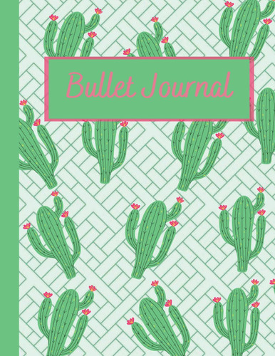 Cactus Dot Grid Bullet Journal