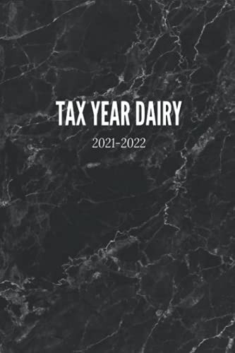 Tax Year Diary 2021-2022 For Self Employed - Small Business