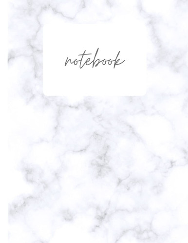Marble 8.5in x 11in Notebook