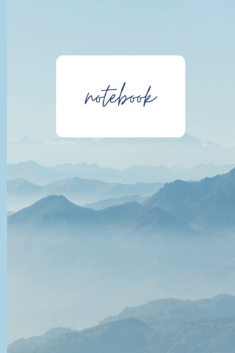 Mountain 6x9 Notebook