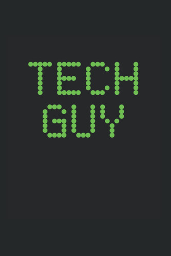 Tech Guy: College Rulled Notebook For Technology Experts