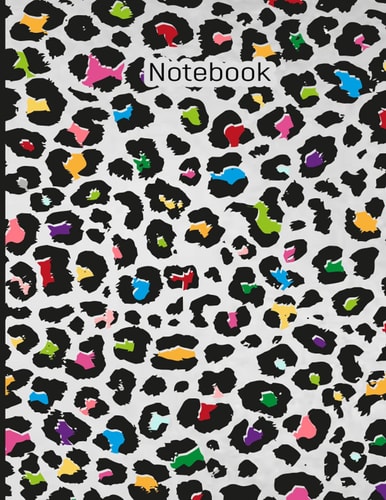 Notebook: leopard Print Notebook | Cheetah Journal - College Ruled Lined Notebook For Writing and Composition