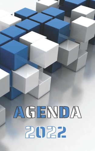 AGENDA 2021 2022: DESIGN | 3D | CUBE | CONCEPTION | ARCHITECTE | Planificateur Journalier et Semainier | Septembre 2021 à Septembre 2022 | Format idéal pour emmener en cours (French Edition)