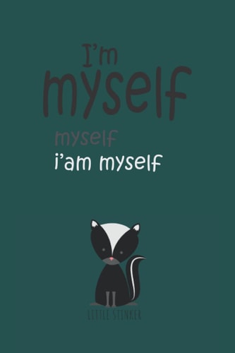 i'm myself Notebook: Notebook for taking notes 6*9 inches