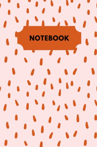 Notebook: Cute Print Composition Notebook - College Ruled 100 Pages - 6x9