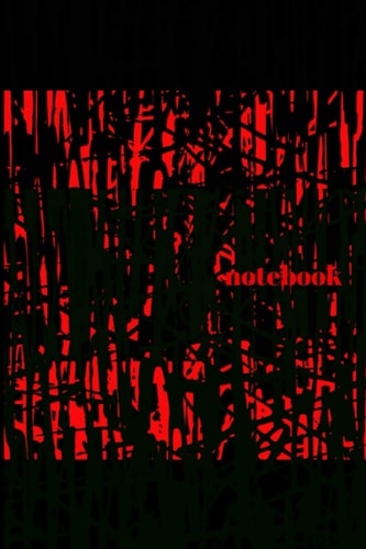 Notebook: red black color cover | | Lined Notebook - Size 6 "x 9" - 120 pages |: red black color cover | | Lined Notebook - Size 6 "x 9" - 120 pages |