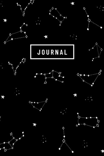 Journal: Constellation Journal - Lined Pages - 6" x 9" - Journal, Notebook, Composition Book, Diary for Women, Men, and Teens