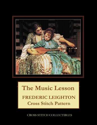 MUSIC LESSON Frederic Leighton Cross Stitch Pattern