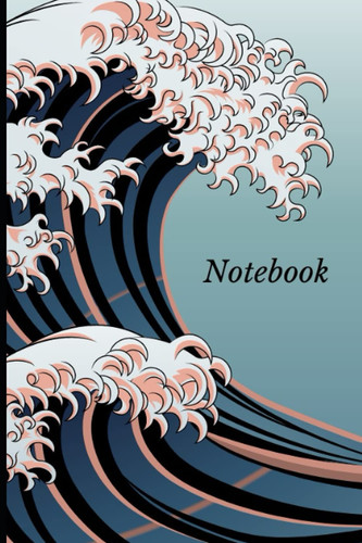 Japan Great Wave Notebook Hokusai Artwork Notebook
