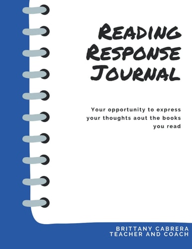 Reading Response Journal: 3rd-5th Grade