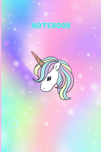 Unicorn Notebook For Girls 120 Pages Lined Journal