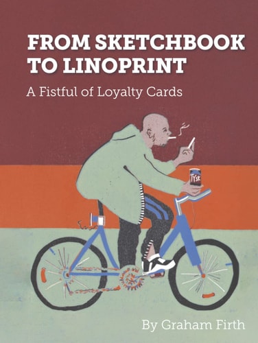 From Sketchbook to Linoprint: A Fistful of Loyalty Cards