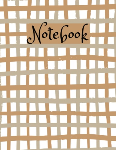 Nice Notebook: College wide-Ruled 120 Pages 8.5 x 11 with a softcover. The best gift for adults, students and teens.