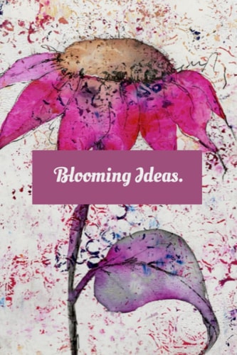 Blooming Ideas Journal Notebook, Journal, Thoughts