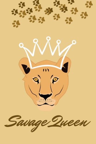Savage Queen notebook