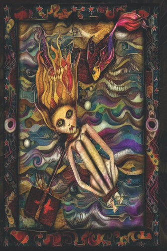 Witchy Tarot Journal and Notebook | A Book to Track Daily Tarot Readings: With the Witch of Pungo on the Beautiful Surreal Cover