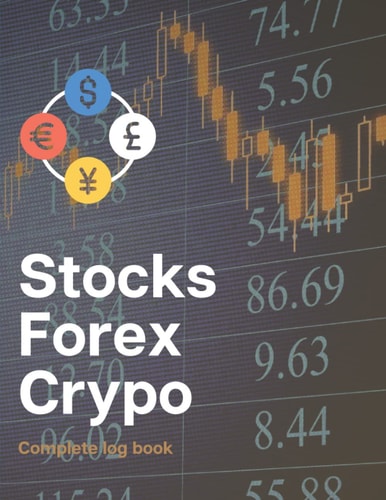 Trading Log Book: CFDs, Crypto, Shares, Futures, Options,