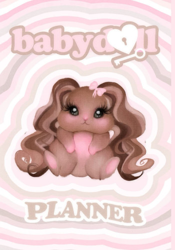 BabyDoll Planner: Undated Bunny Doll Daily Planner