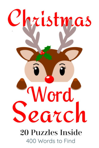 Christmas Word Search Puzzle Book: The perfect gift for fun brain searches that will keep you busy for hours.