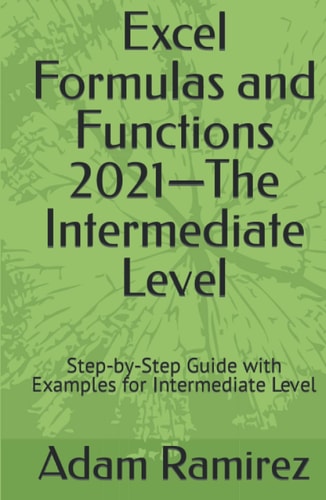 Excel Formulas and Functions 2021—The Intermediate Level: Step-by-Step Guide with Examples for Intermediate Level (Excel Academy)