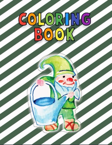 New Gnome Coloring Book: 40 Coloring Pages Featuring The Grumpy Grinch And Many Other Characters To Relax And Encourage Creativity
