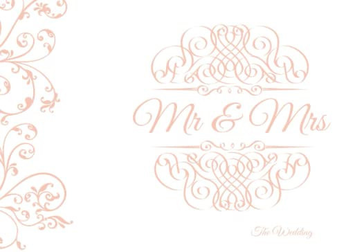 Wedding Guest Book; MR & MRS The Wedding: Polaroid edition