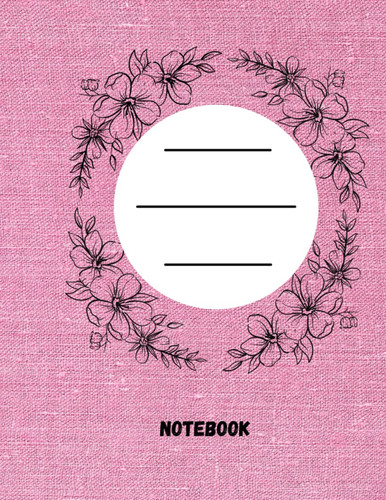 Flower notebook for girls | journal for writing with cute flowers | for office or for school or for work | 8,5 x 11 inch: SIZE : 8,5 x 11 inch | COVER : matte | PAGES : 120 page
