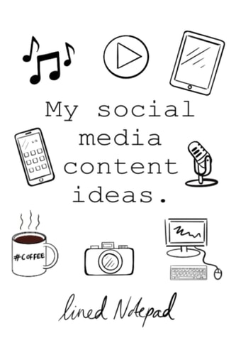 Social media content notepad