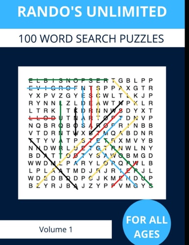 Rando's Unlimited | 100 Word Search Puzzles: Volume 1