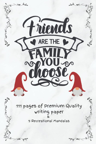 Notebook & Madalas, Lined Paper: 111 pages of Premium Quality writing paper & 9 Recreational Mandalas