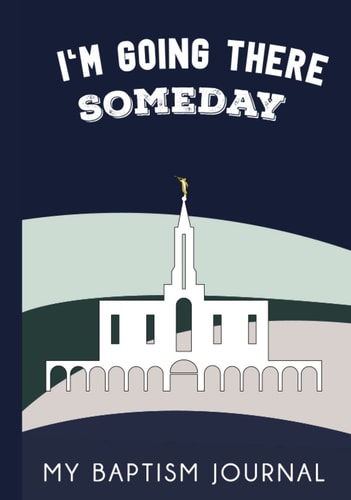 LDS Baptism Journal Sketch Journal for LDS Boys