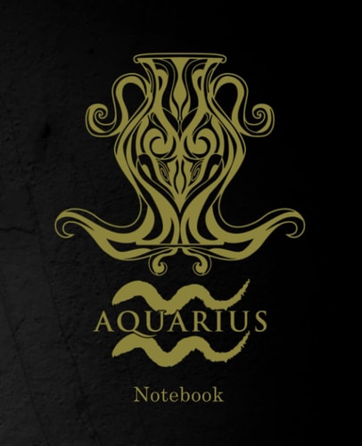 Aquarius : Zodiac Notebook |College Ruled Aquarius Star Sign Notebook perfect for Notetaking and Journals|100 page notebook | 7.5x 9.25 |: Matte Cover | Ideal Zodiac Gifts