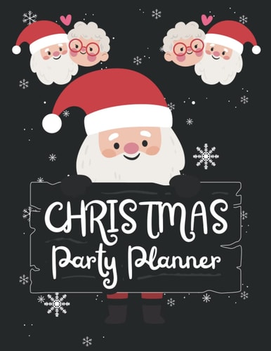 Christmas Party Planner: This Christmas party planner is used for party planning, holiday budget worksheets and shopping lists and other tasks.
