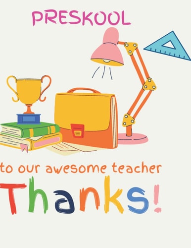 preskool to our awesome teacher Thanks: Learning to Read: Magical Vision Words Activity Book for Beginning Readers Ages 5-7: Reading Made Easy | Kindergarten, kindergarten and first grade