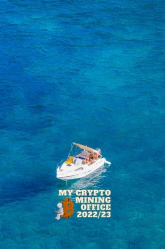 My crypto mining office in sea- Yatch crypto cover graph notebook with 120 matte pages 6*9 in: Capture all your thoughts and boost your thinking prowess.