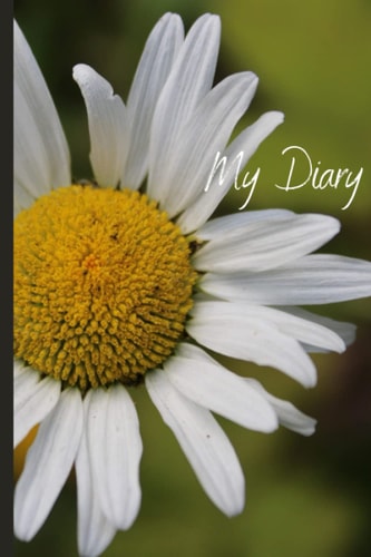 Dairy Notebook with Daisy Flowers: Daisy Flowers Notebook 100 pages