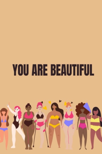 Workout Journal: You're Beautiful: Workout Notebook Journal, Women Empowerment, Self Love, Fitness Tracker