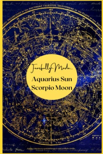 Fearfully Made Astrology/Zodiac Journal; Aquarius Sun, Scorpio Moon: Fearfully Made: Aquarius Sun, Scorpio Moon Zodiac Journal