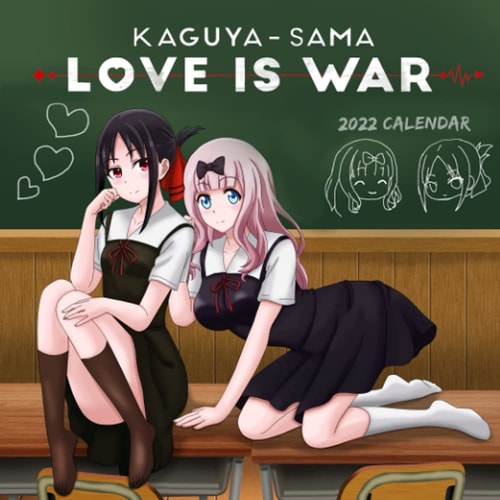 Kaguya-Sama- Love is War Calendar 2022: OFFICIAL 2022 Calendar - Anime Manga Calendar 2022-2023, Calendar Planner - Kalendar calendario calendrier 18 ... Supplies) - January 2022 to December 2023
