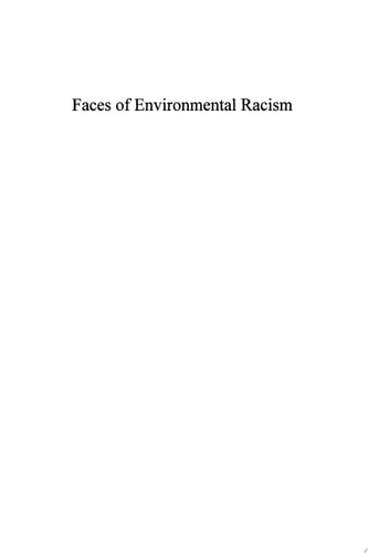 Faces of Environmental Racism