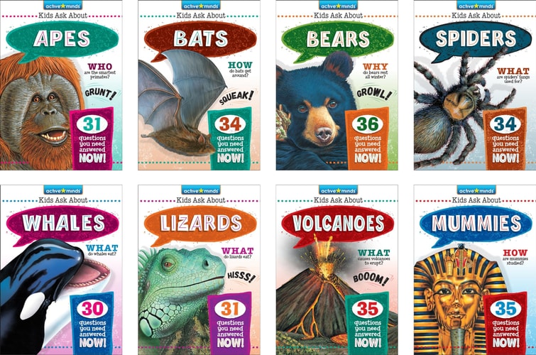 School & Library Active Minds Kids Ask about eBook Series #2