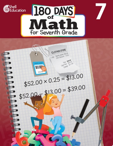 180 Days™: Math for Seventh Grade