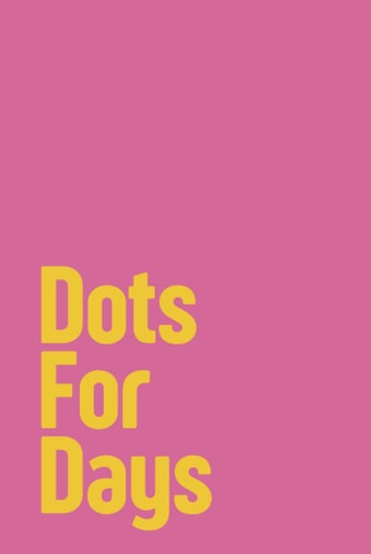 HeyConnibee Dotted Grid Journal for Creative Entrepreneurs: a Vibrant (pink) Minimalist Style 6x9 Hardback Notebook with 160 Pages