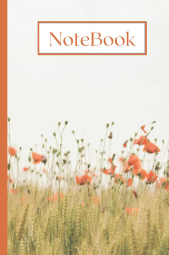 NoteBook: Cute Wild Flower Floral Notbook Blank Lined NoteBook